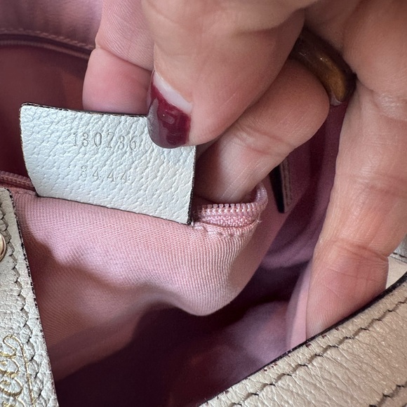 Abbey cloth handbag Very good condition Pink, Cloth - Picture 9 of 9